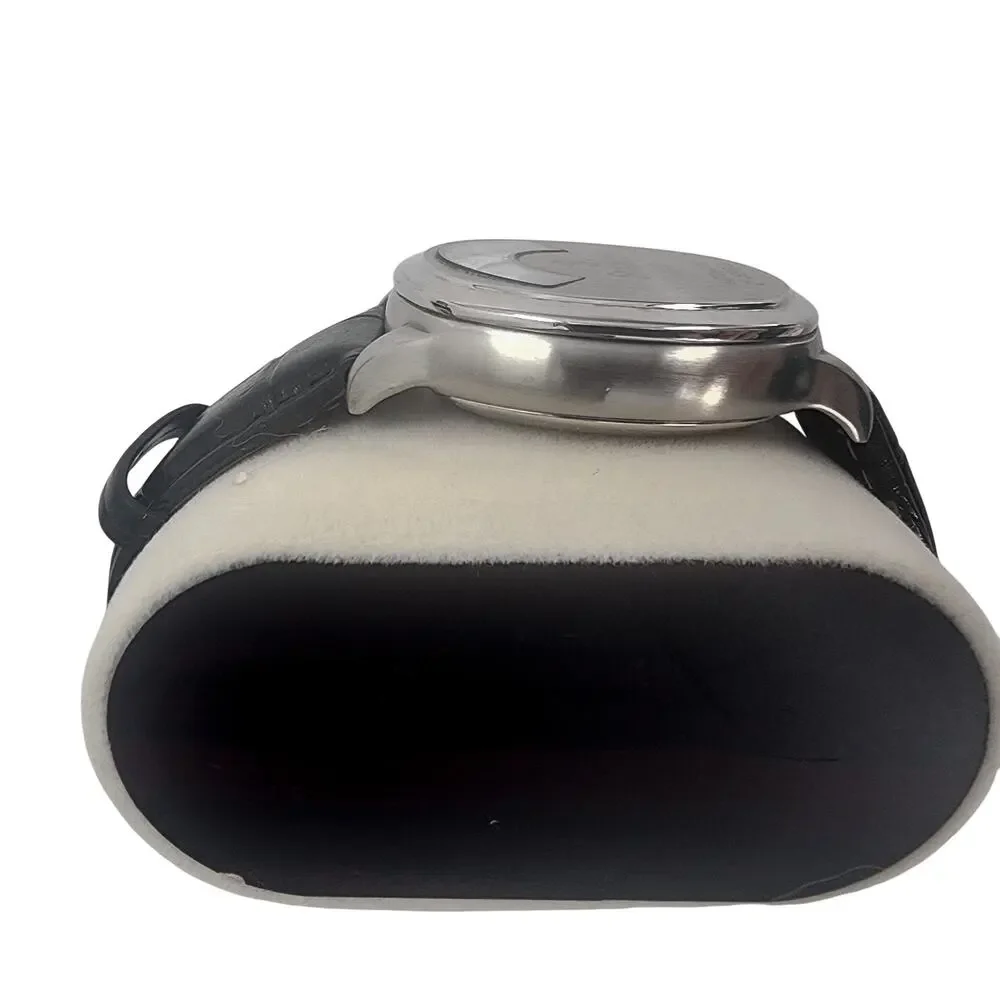 Stauer 1930 Automatic Men's Watch - Silver Dial, Black Strap